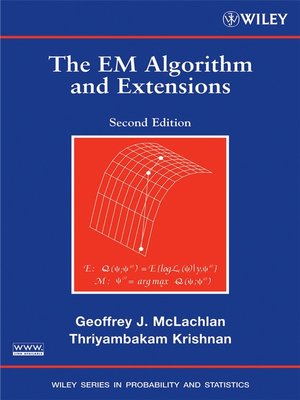 cover image of The EM Algorithm and Extensions